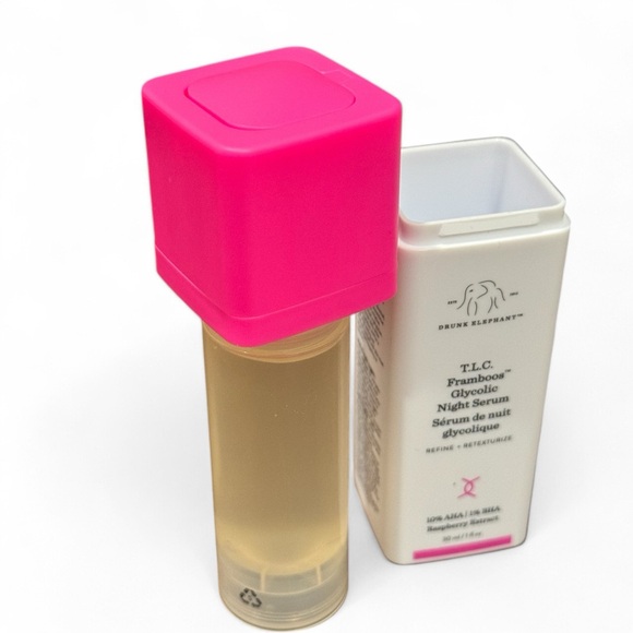 Drunk Elephant T.L.C. Framboos™ Glycolic Night Serum 50ml/1.69 fl oz New no box